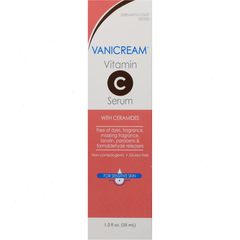 Vanicream Vitamin C Face Serum with Ceramides for Sensitive Skin - Unscented - 1.2 fl oz